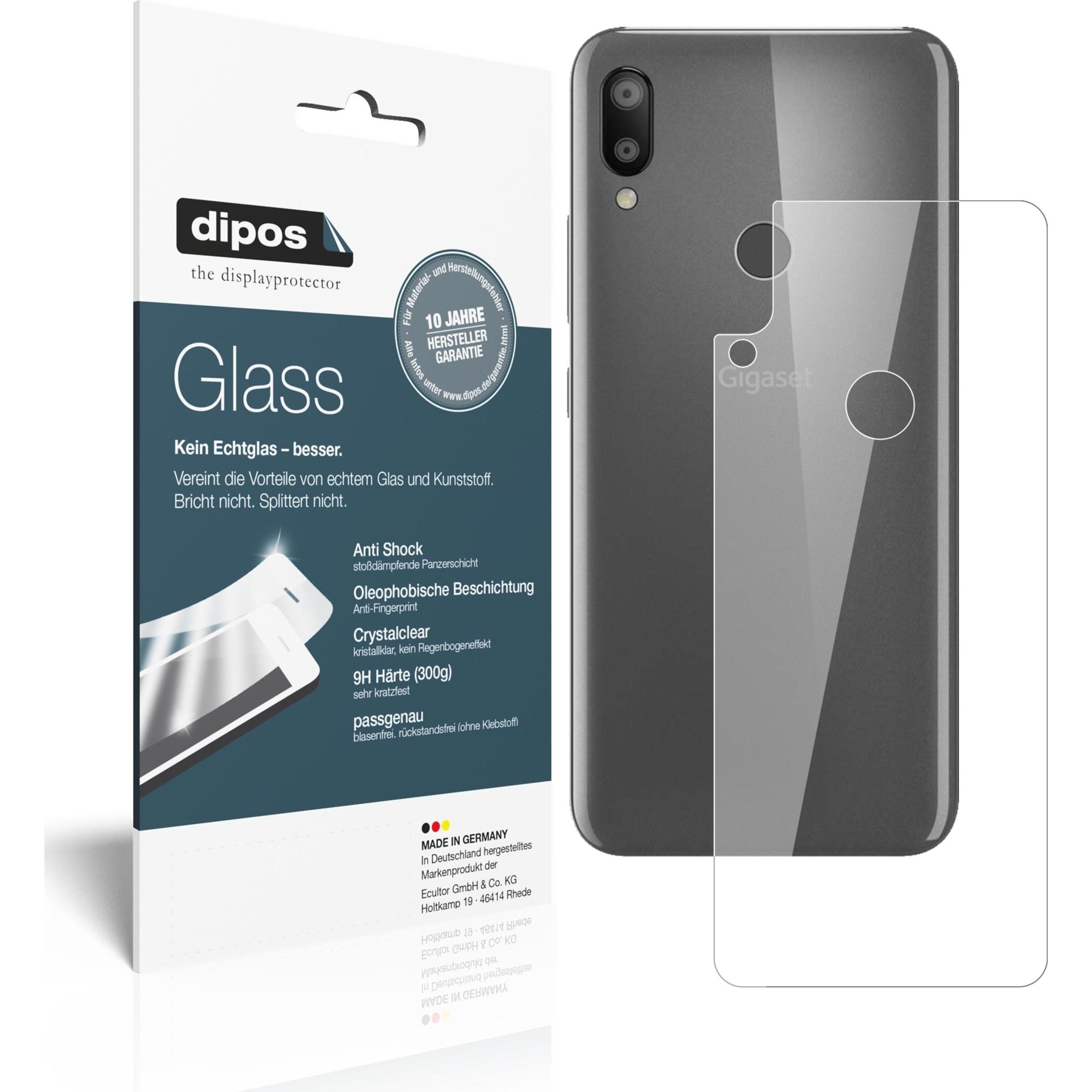 Dipos Displayschutz Anti-Shock (1 Stück, Gigaset GS190), Smartphone Schutzfolie, Transparent