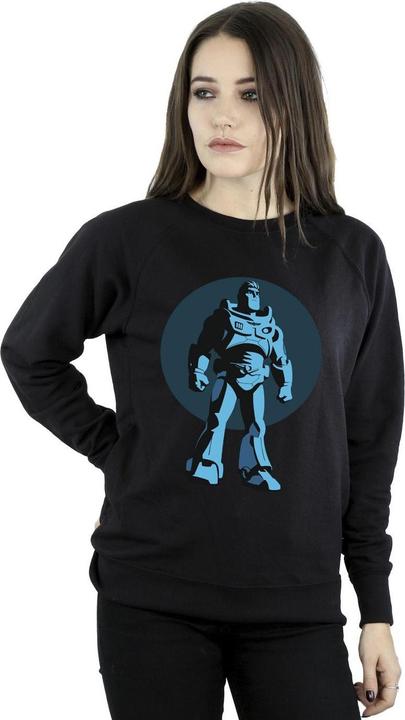Actual product image Disney Womens/Ladies Lightyear Buzz Standing Circle Sweatshirt (M)