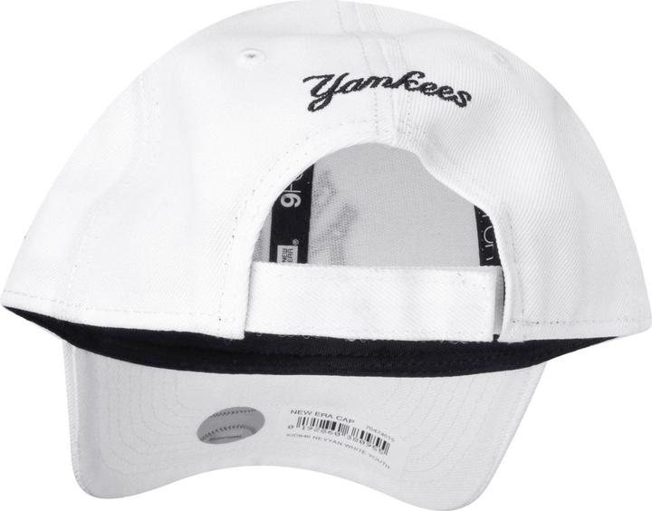 Produktbild New Era Kinder 9Forty Cap - New York Yankees weiss (54, 55, 56)