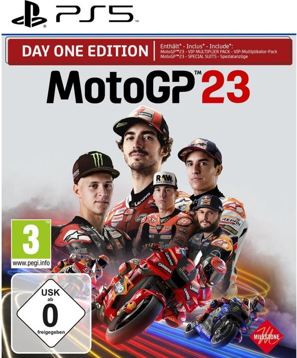 Produktbild Milestone MotoGP 23 Day One Edition (PS5, IT, DE, FR, EN)