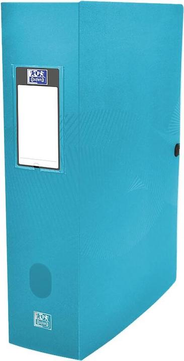 Produktbild Elba Sammelbox Osmose, DIN A4, PP, Füllhöhe: 80 mm, blau- transluzent, aus Polypropylen 0,7 mm, mit besch