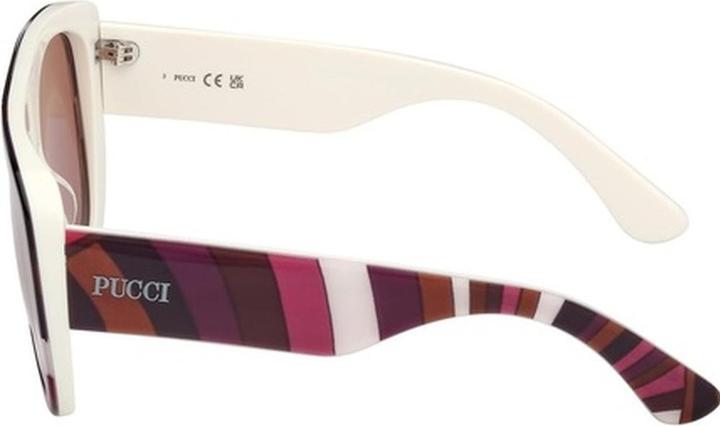 Produktbild Emilio Pucci Pucci EP0231 99E White Texture Women's Sunglasses 58/15/140
