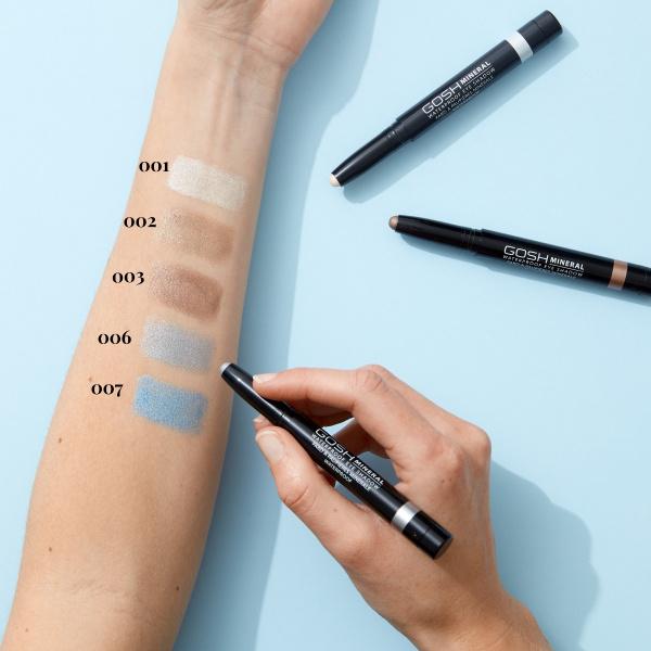 Produktbild Gosh Mineral Waterproof Eye Shadow - 002 Golden Brown (002)