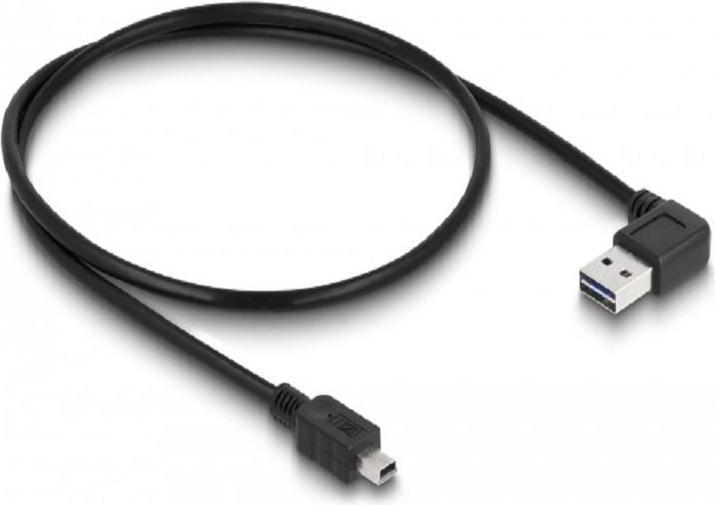 Actual product image Delock USB2.0 cable Easy A-MiniB: 0.5m, black (0.50 m, USB 2.0)