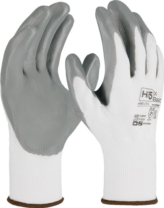 Produktbild Hi5 13G Polyesterhandschuhe mit glatter Nitrilhandfläche (10)