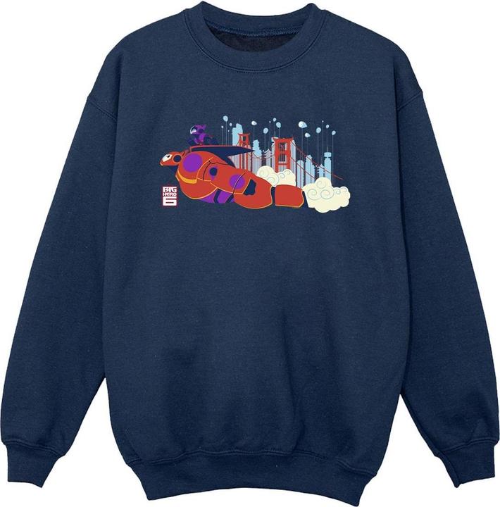 Produktbild Disney Big Hero 6 Baymax Hiro Bridge Sweatshirt Jungen (152, 158)