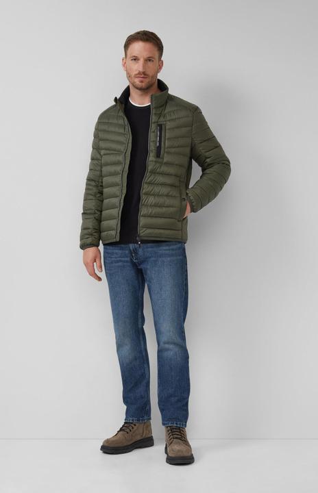 Produktbild s.Oliver Sweatshirt Strukturiertes Relaxed-Fit-Sweatshirt mit Label-Patch (M)