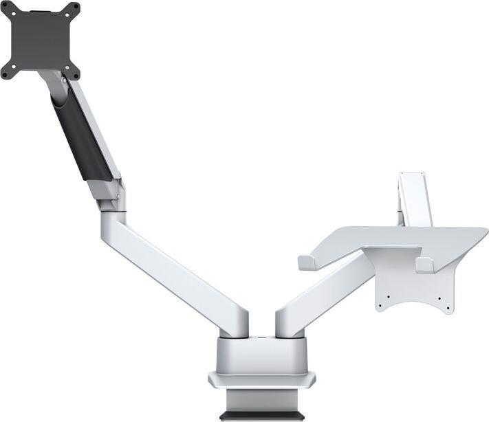 Image du produit Multibrackets Support d'écran Duo 32", alu, silver, pivotant à 90 (Tables, 32", 10 kg)