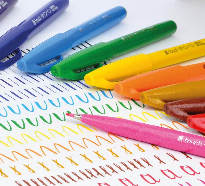 Produktbild Pentel Brush Sign Pen (Koralle-Orange, 1 x)