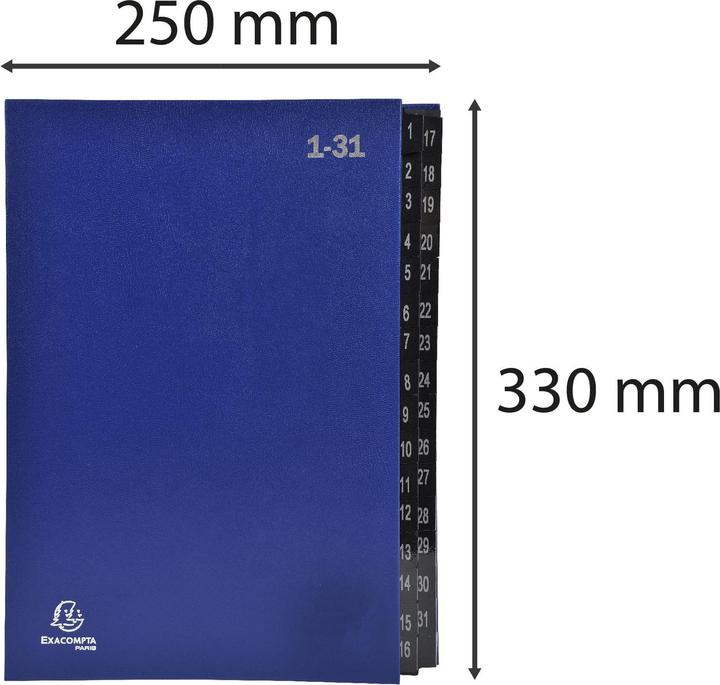Image du produit Exacompta Fardes de classement avec dos à soufflets (A4, 1 x)