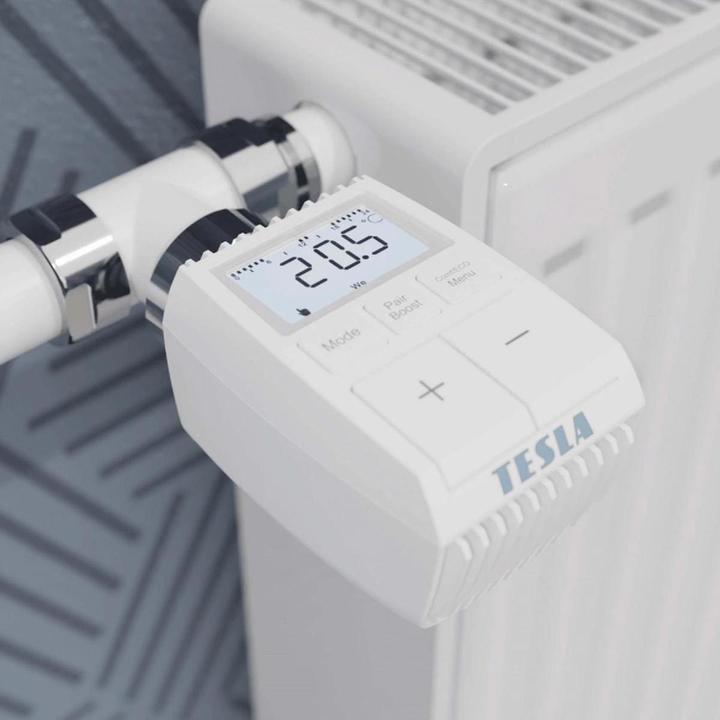 Actual product image Tesla Solar TESLA Smart Home Smart Thermostatic Valve TV100
