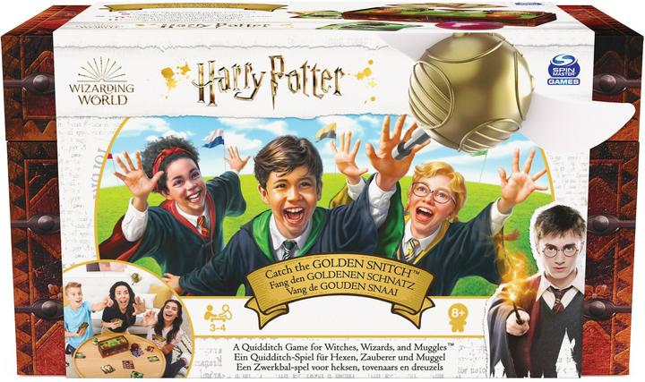 Produktbild Spin Master Harry Potter - Fang den Gold Schnatz (Deutsch, Multilingual, 3 - 4 Spieler)