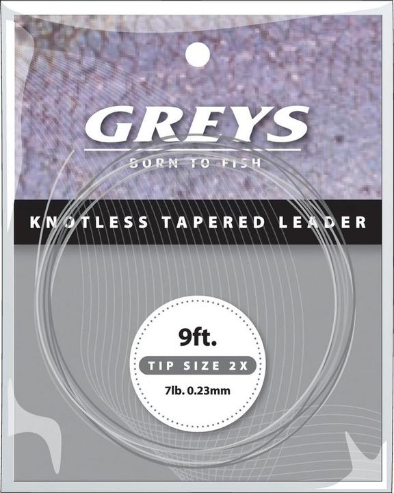 Greys Greylon Knotless Tapered Vorfach (4.50 kg, 0.28 mm)