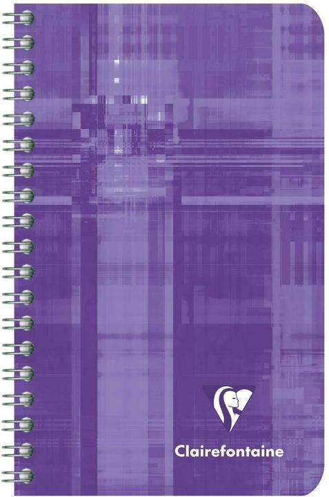 Produktbild Clairefontaine Notizheft Matris, 50 Blatt, 7.5x12cm, 4mm kariert,assortiert (A7, Kariert, Harter Einband)