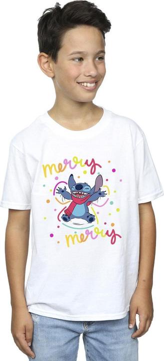 Image du produit Disney - T-shirt LILO & STITCH MERRY RAINBOW - Garçon (140, 146)