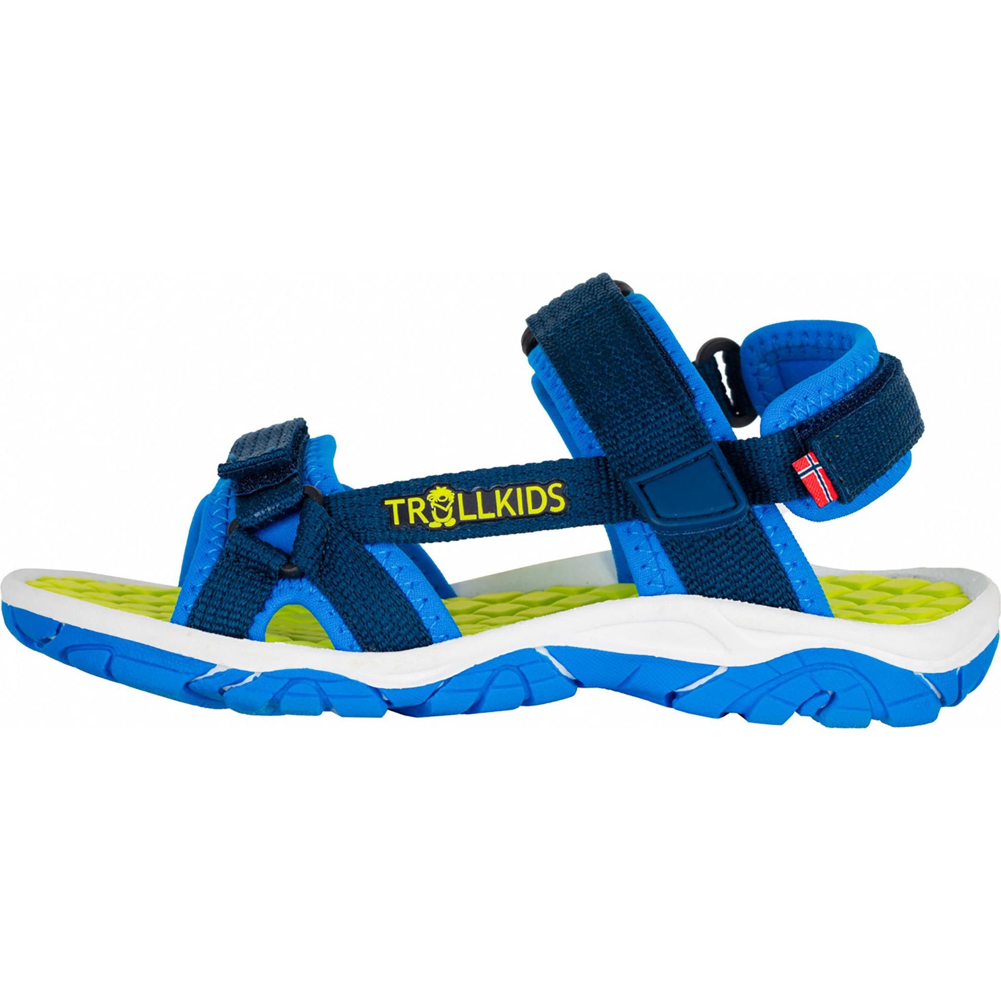 Trollkids, Unisex, Sandalen, Oslofjord Sandalen, Blau, (33)