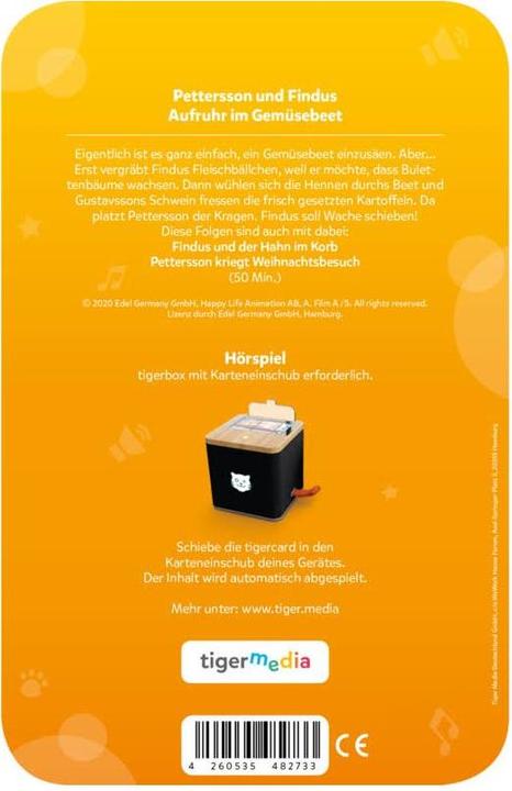 Image du produit Tigermedia Pettersson et Findus Épisode 3 : L'agitation dans le potager (Allemand)