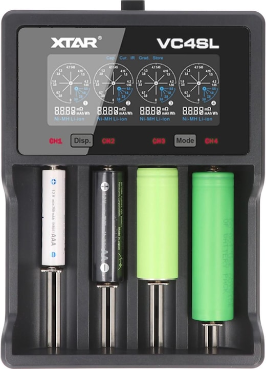 Produktbild Xtar VC4S (1 Stk., Ladegerät inkl. Akku)