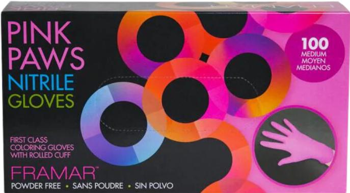 Produktbild Framar Handschuhe Small 100 Stk. pink