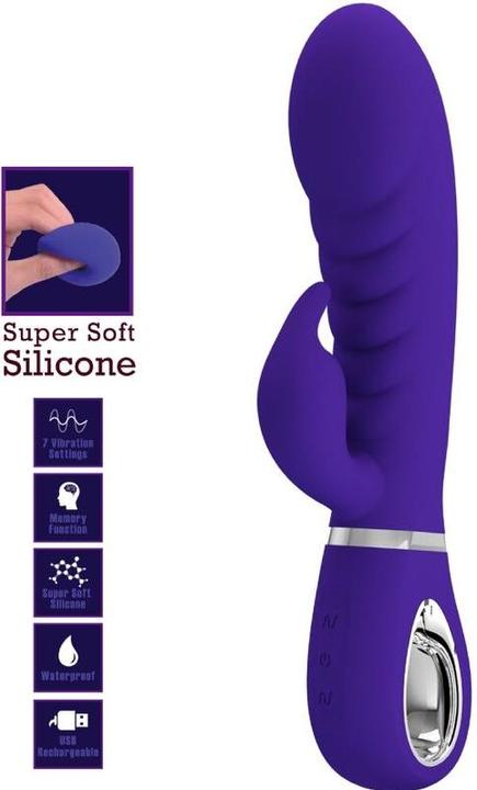 Produktbild Pretty Love Prescott Multifunktions-G-Spot-Vibrator Lila