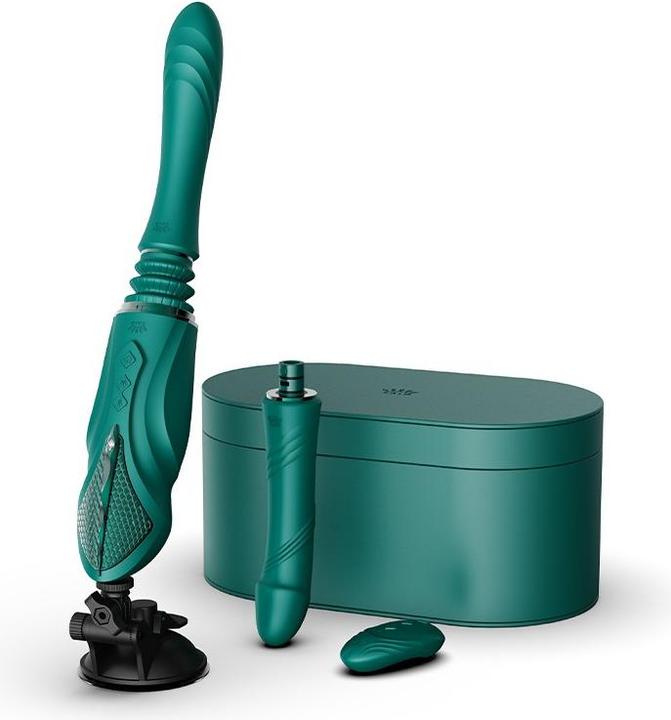 Actual product image Zalo Sesh shock heating vibrator with remote control
