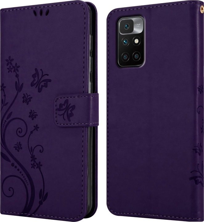 Actual product image Cadorabo Flower Book cover (Xiaomi Redmi 10, Xiaomi Redmi Note 11)