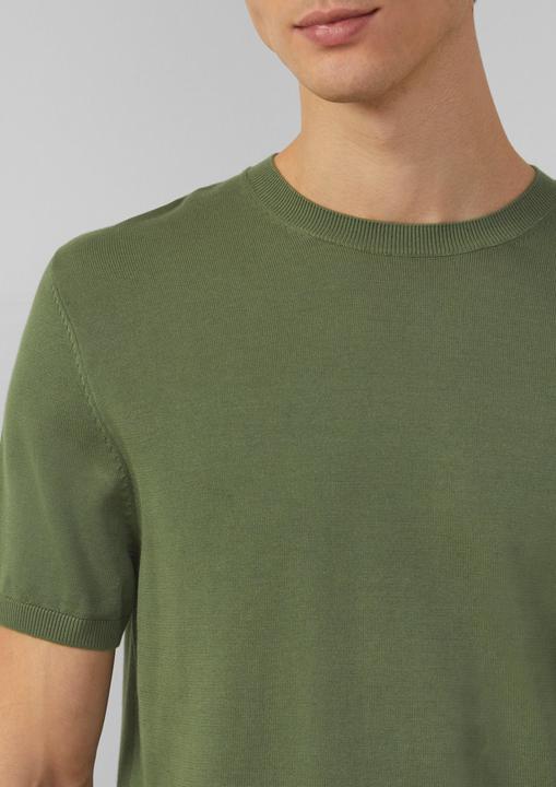 Produktbild S.Oliver Strickpullover Feingestricktes T-Shirt aus Baumwoll-Modalmix (XXL)