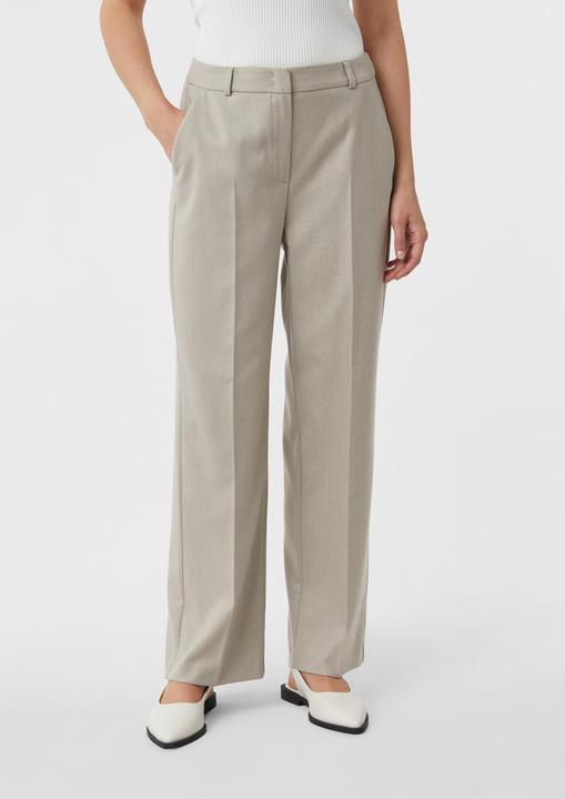 Produktbild Comma Hose Elegante Marlenehose aus leichtem Flanell (40)