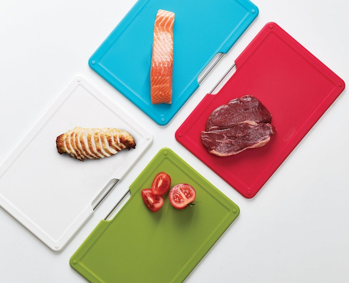 Immagine prodotto Joseph Joseph Set di taglieri Folio incl. coltello da cuoco 30 cm x 20 cm