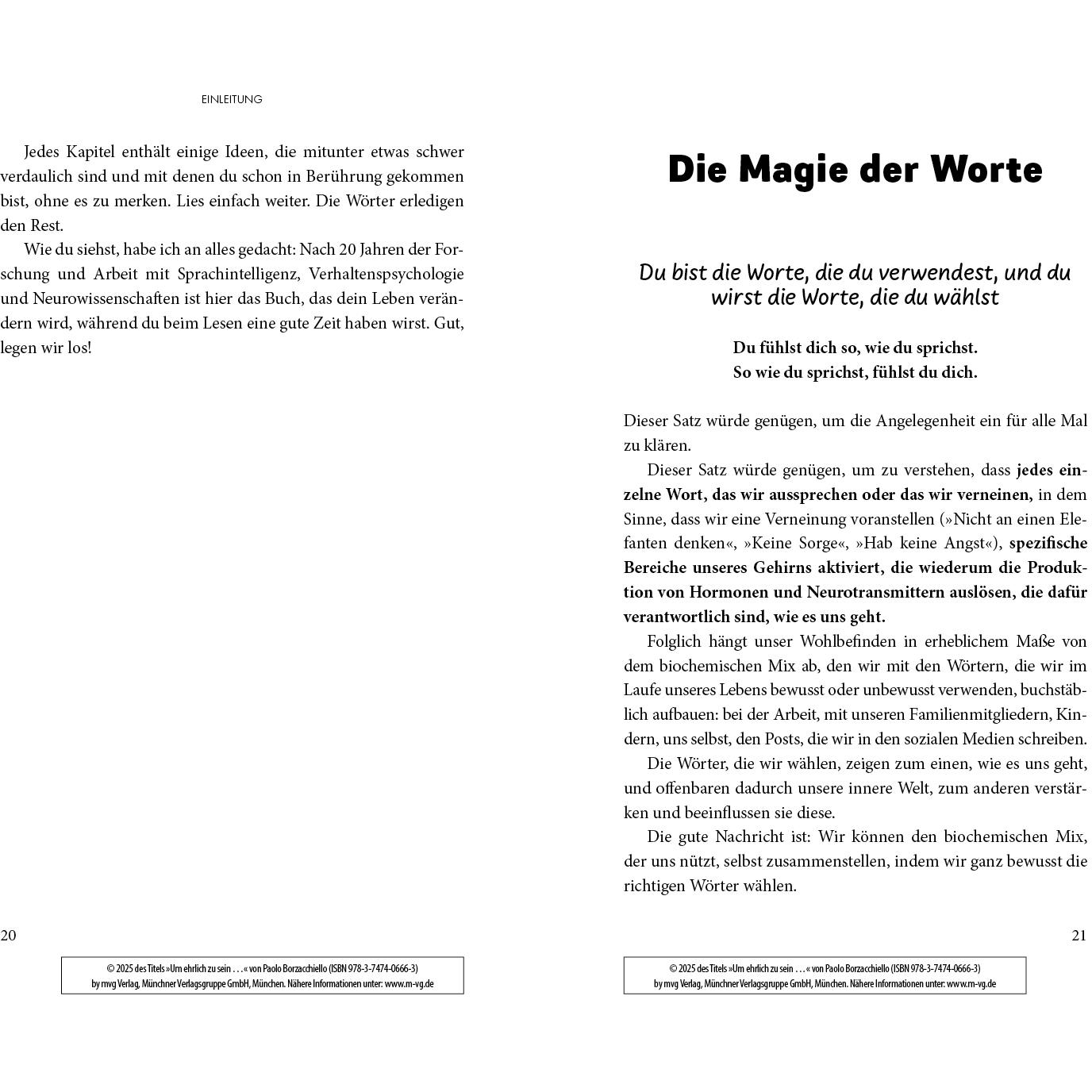 Thumbnail - »Um ehrlich zu sein …«, Ratgeber von Paolo Borzacchiello