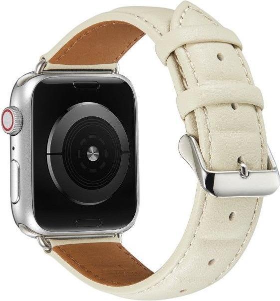 Actual product image MU Classic Genuine Series genuine leather strap (38 mm, 40 mm, 41 mm, 42 mm, Genuine leather)