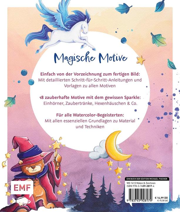 Produktbild Zauberhaftes Watercolor (Deutsch, Carolin Hensler, 2025)