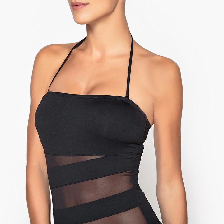 Produktbild La Redoute Collections Bandeau-Badeanzug (40)