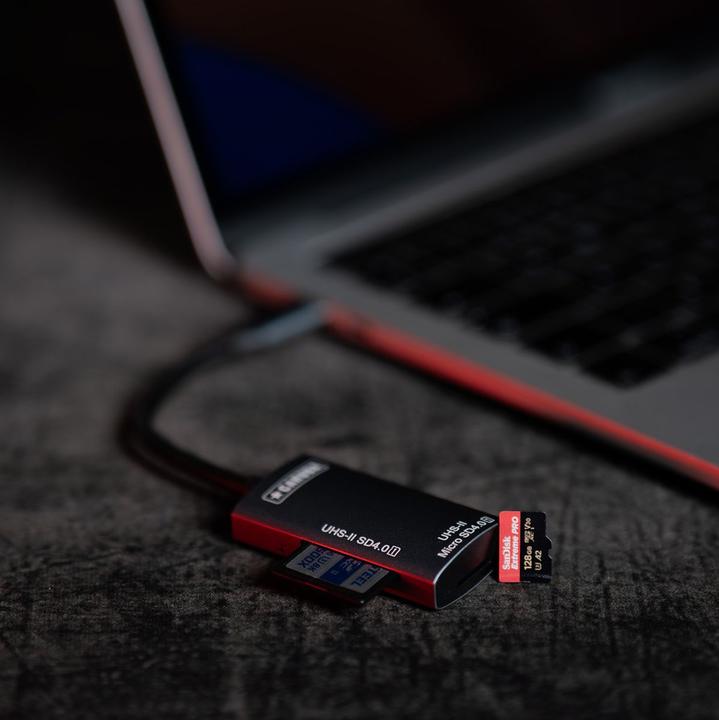 Image du produit Caruba Lecteur de cartes SD 4.0 USH II + Micro SD