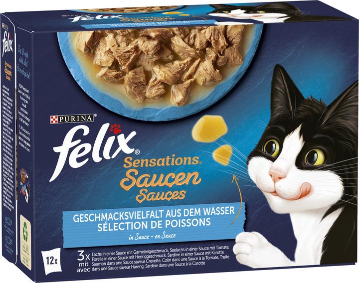 Felix Sauce Fisch (Adult, 12 Stk., 1020 g)