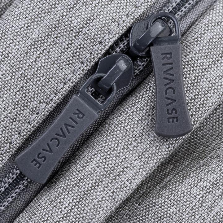 Actual product image Rivacase 7567 Grey Dark Blue Notebook Backpack up to 17.3"