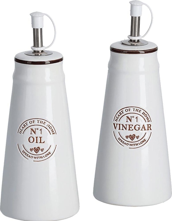 Immagine prodotto Zeller Present Bottiglia di aceto e olio (260 ml)