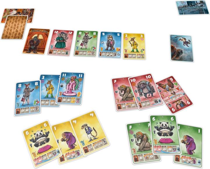 Produktbild Zoch ZOC05143 - Beasty Bar - Born to be Wild, Kartenspiel, für 2-4 Spieler, ab 8 Jahren (Deutsch, Französisch, Italienisch, Englisch)