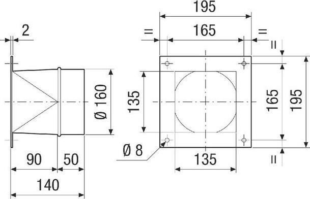 Produktbild Maico Übergangsadapter
