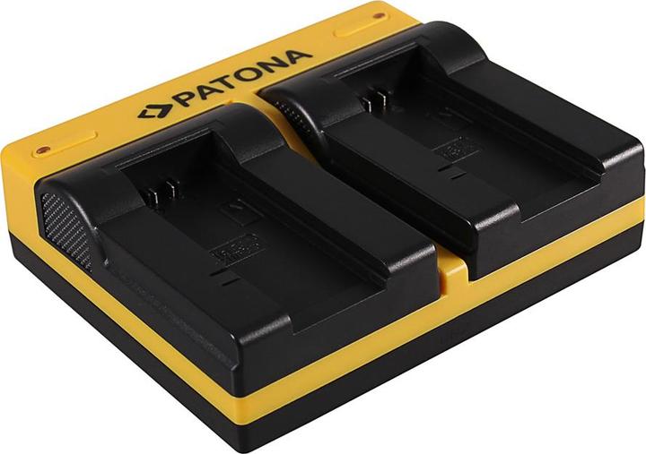 Productafbeelding Patona Dubbele oplader voor Sony NP-FC10 Cyber-shot Point & Shoot DSCP DSC-P DSCP10 DSC-P10 incl. Micro (Batterijlader voor camera)