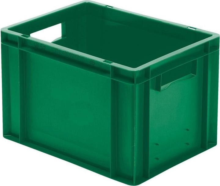 Actual product image kaiserkraft Euro-format stacking containers, walls and base closed