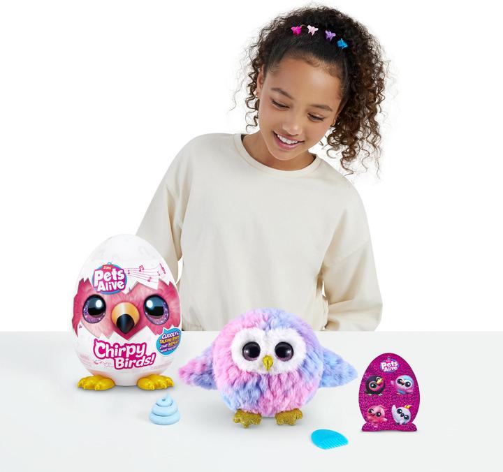 Actual product image Zuru Chirping bird (23 cm)