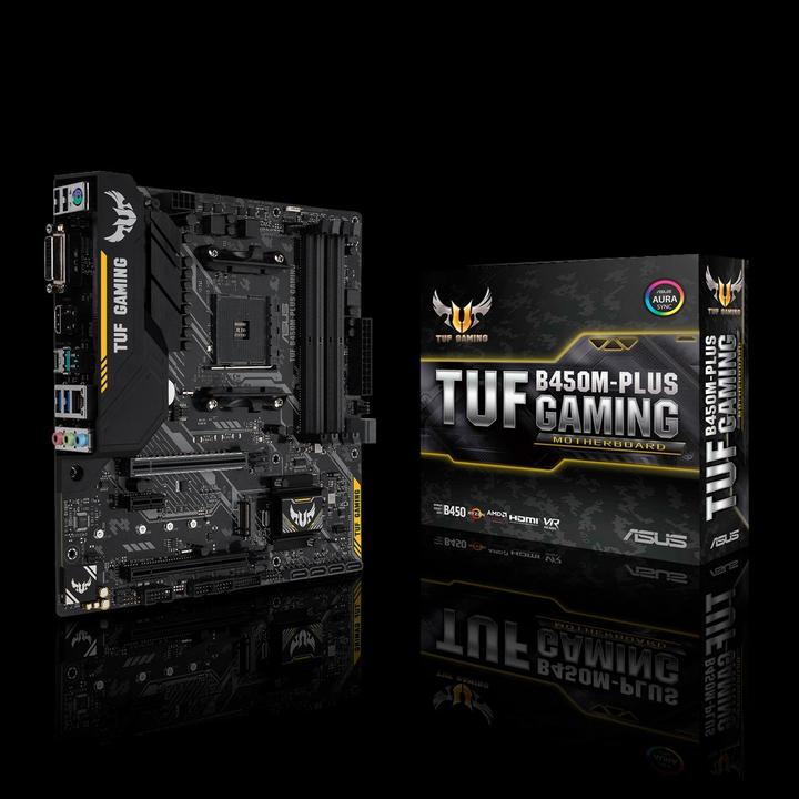 Immagine prodotto ASUS TUF B450M-Plus Gaming (AM4, AMD B450, mATX)