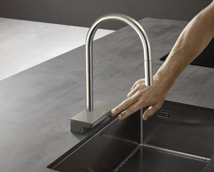 Produktbild hansgrohe Aquno Select M81 Spültischmischer 170 (edelstahl finish)