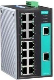 Produktbild Moxa EDS-316 - Unverwalteter Ethernet-Switch mit 16 10/100BaseT(X)-Ports, Relaisausgangswarnung (16 Ports)