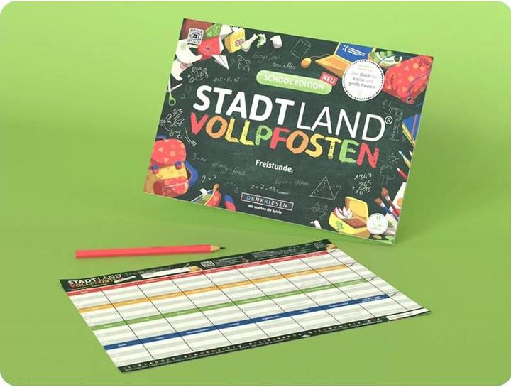 DENKRIESEN Città Paese Vollpfosten® - BVB Edition: Il Gioco Da Tavolo Per Veri Tifosi Del Borussia Dortmund