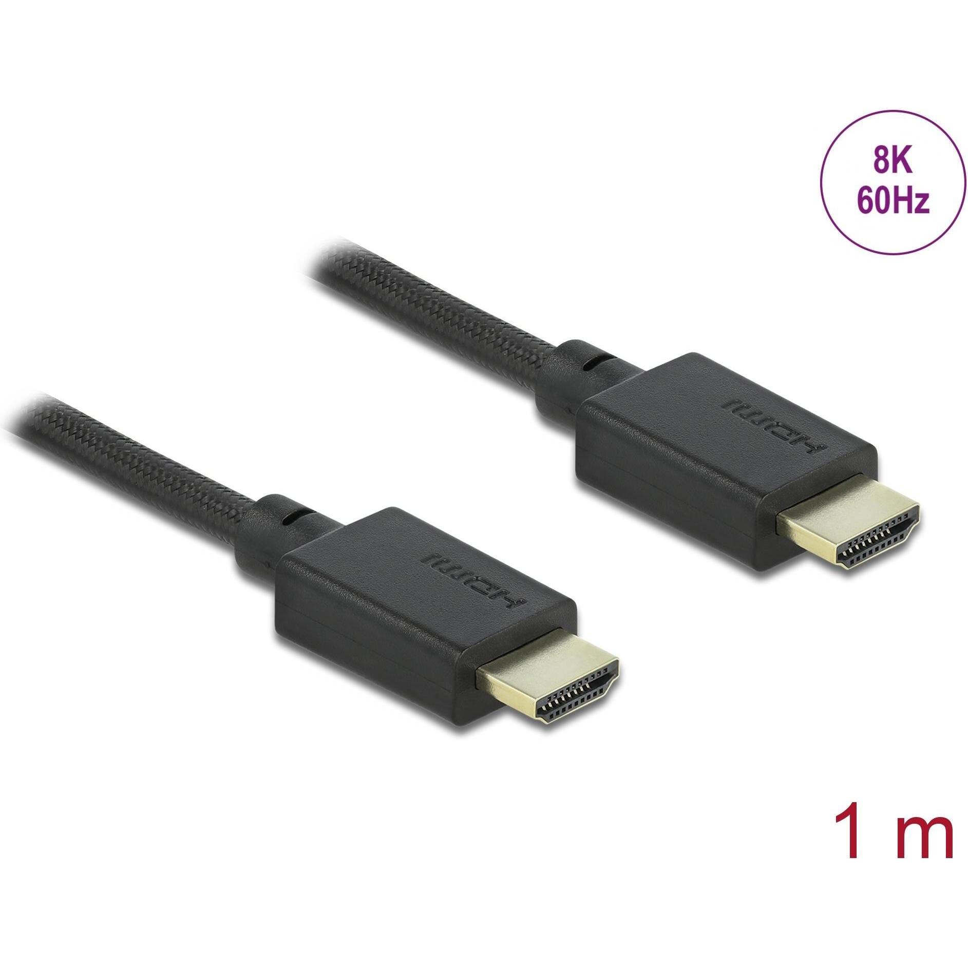 Thumbnail - Delock HDMI (Typ A) — HDMI (Typ A) (1 m, HDMI), Video Kabel