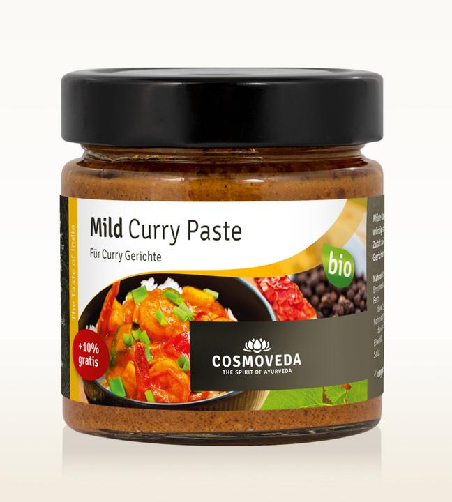 Produktbild Cosmoveda Milde Currypaste (175 g)