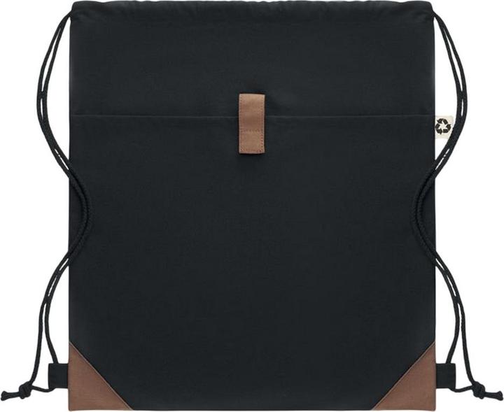 Produktbild MidOcean Turnbeutel Panda Recycelte Baumwolle