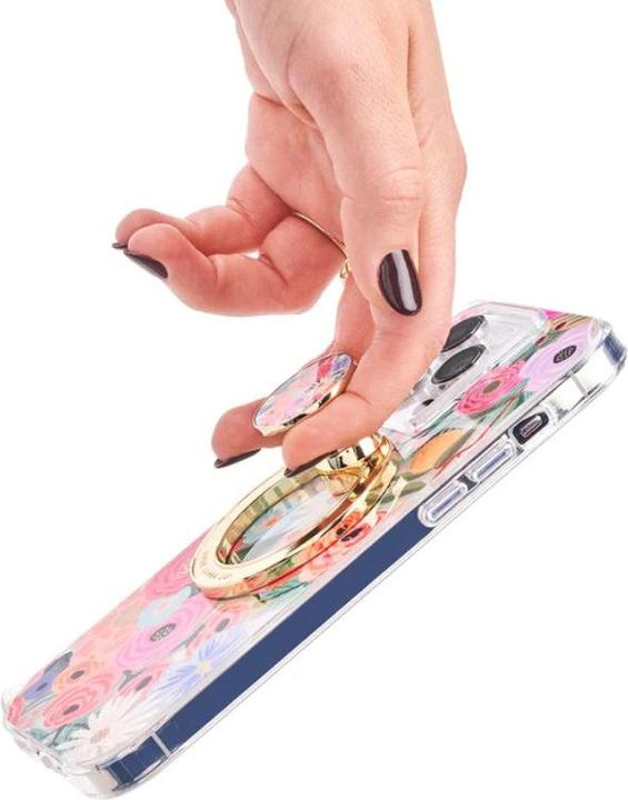 Produktbild Rifle Paper Magnetischer Mini-Griff – MagSafe-Fingerhalter mit Standfunktion (Garden Party Blush)